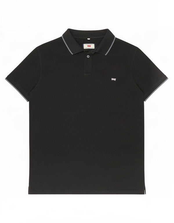 Polo da uomo Carrera 2XL cotone nero