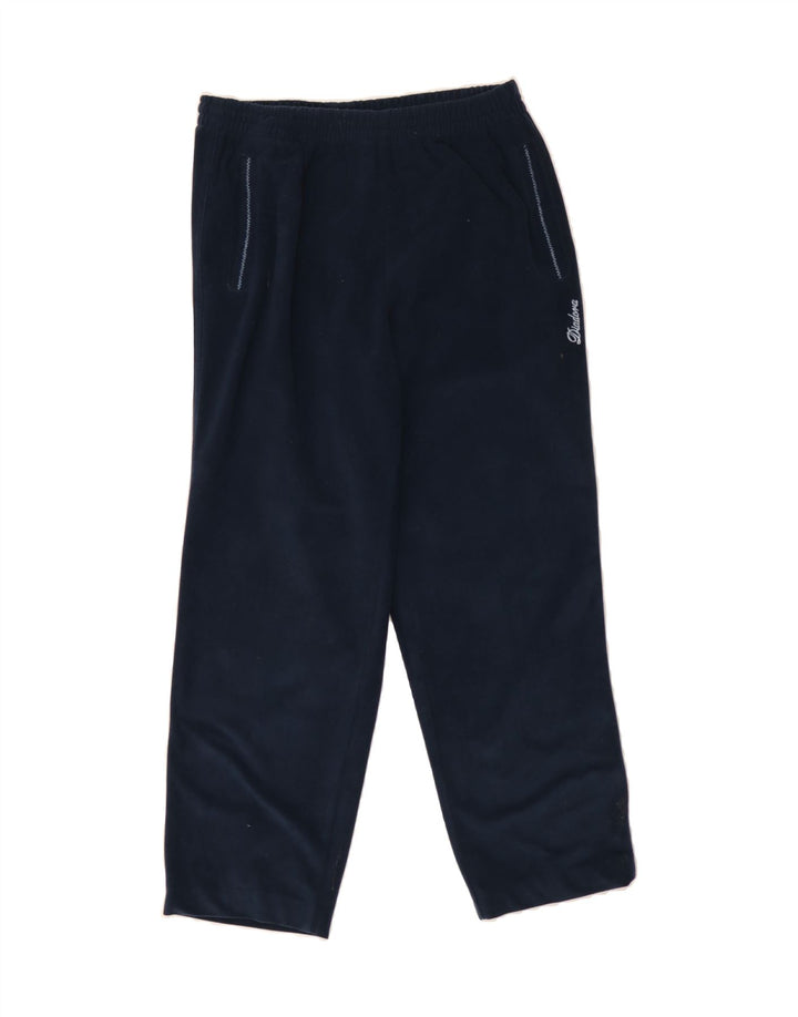 DIADORA Womens Tracksuit Trousers UK 14 Medium  Navy Blue Polyester Vintage Diadora and Second-Hand Diadora from Messina Hembry 