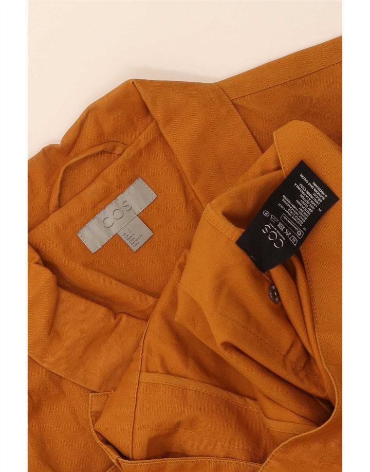 Cos Mens Utility Jacket UK 36 Small Arancione Cotone