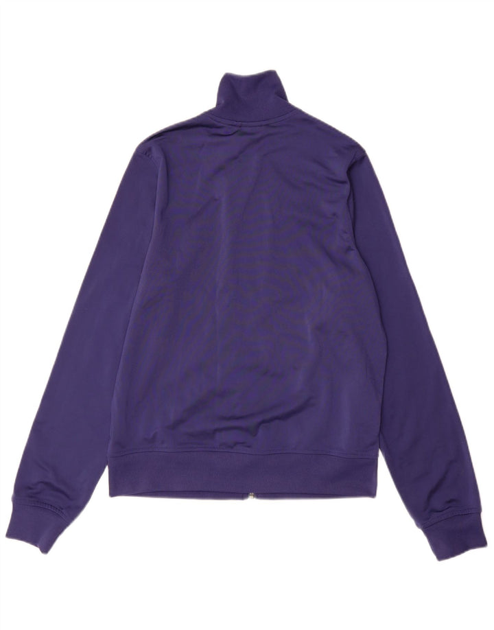 Giacca da tuta da donna ADIDAS UK 14 poliestere viola medio