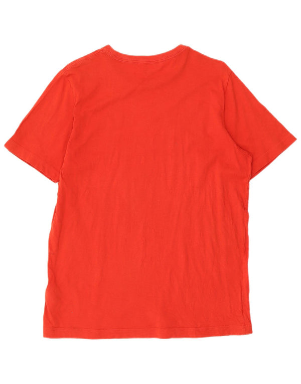 T-shirt grafica da uomo PUMA Top rosso medio in cotone