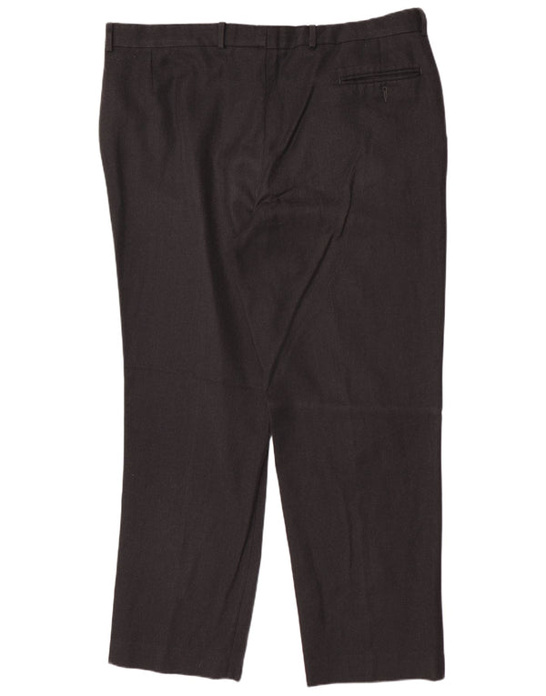 Pierre Cardin Pantaloni da abito con pegging da uomo IT 54 2XL W42 L31 Grigio