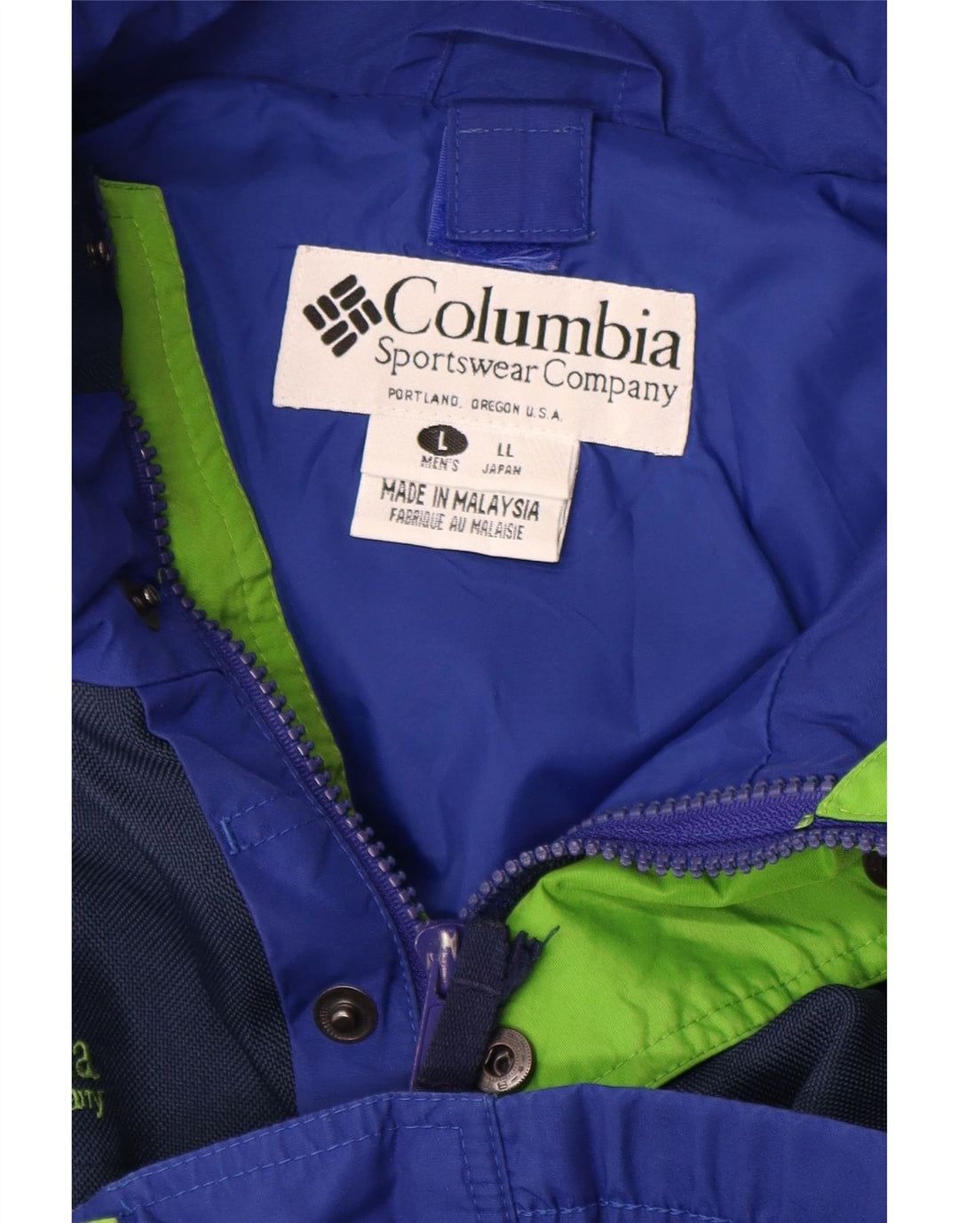 Giacca antipioggia Bugaboo da uomo Columbia UK 40 Large Blue Colourblock