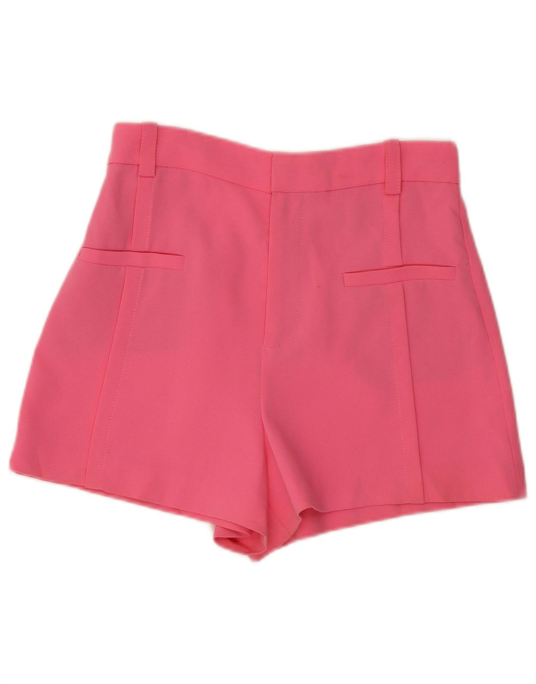 Pantaloncini casual da donna Zara medi W28 poliestere rosa