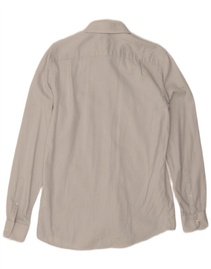 Camicia da uomo Reiss in cotone bianco medio