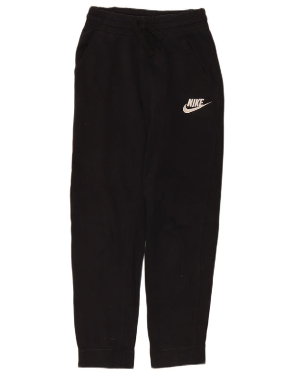 Pantaloni della tuta da ragazzo Nike Joggers 12-13 anni grandi in cotone nero