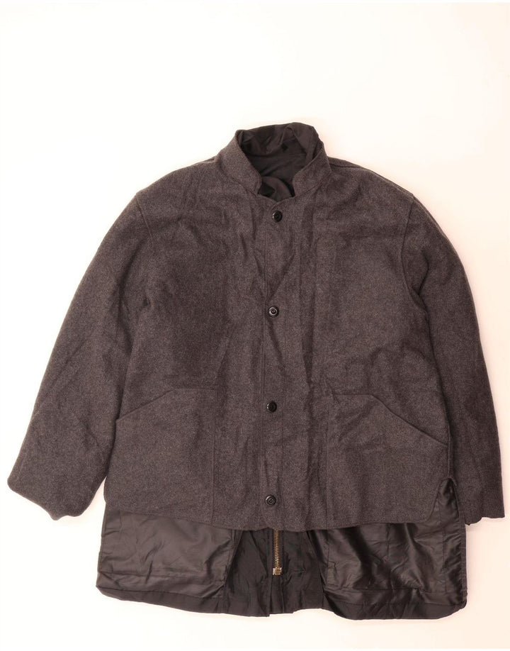Giacca reversibile vintage da uomo UK 40 Large Nera