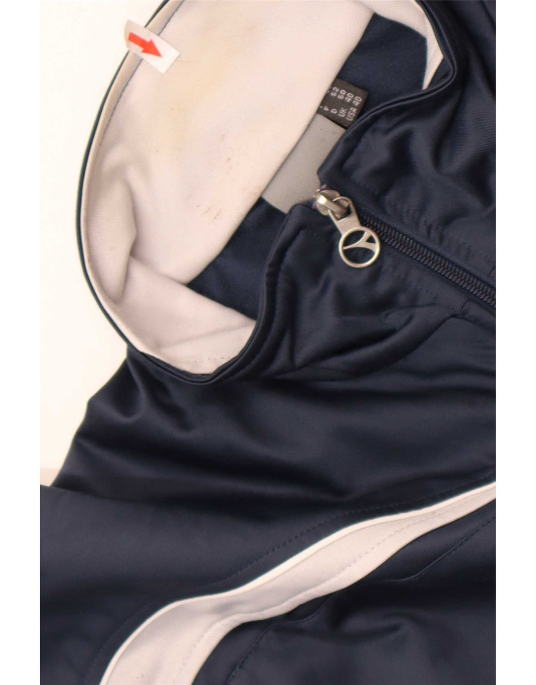 Giacca da tuta da uomo Diadora UK 40 Medium Navy Blue Colourblock