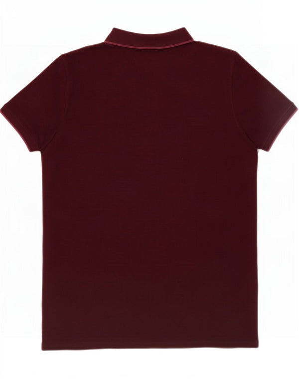 Polo regolare da uomo Carrera 2XL in cotone bordeaux