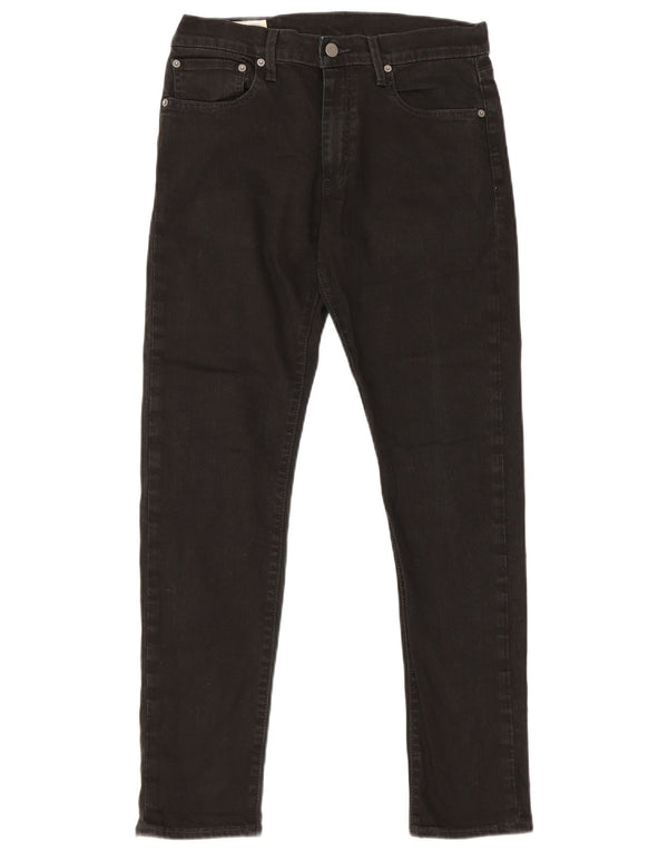 Jeans slim da uomo Levi's W31 L32 cotone nero