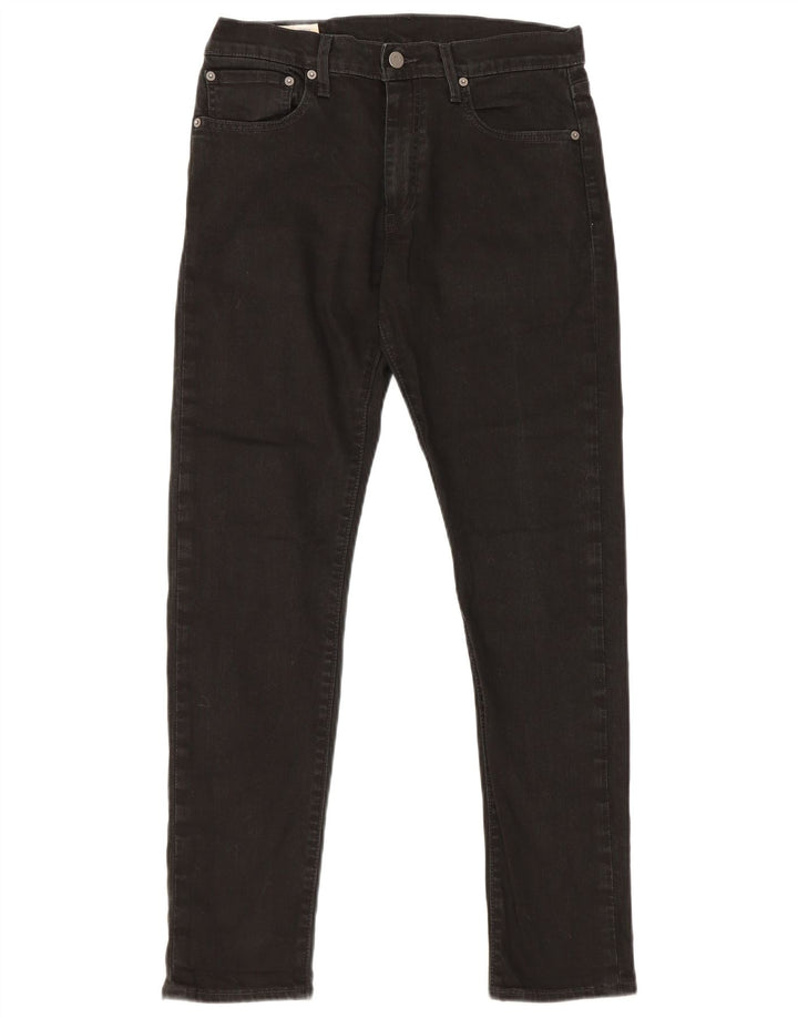 Jeans slim da uomo Levi's W31 L32 cotone nero
