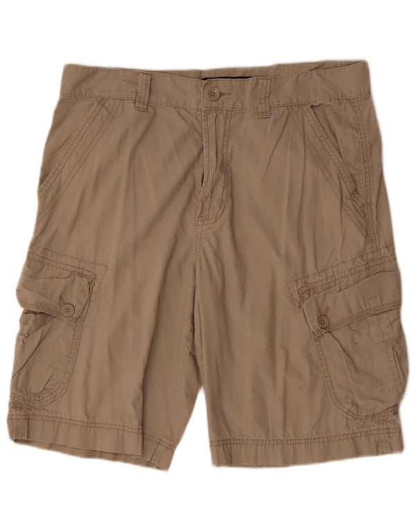 Pantaloncini cargo da uomo Calvin Klein W34 Large in cotone beige