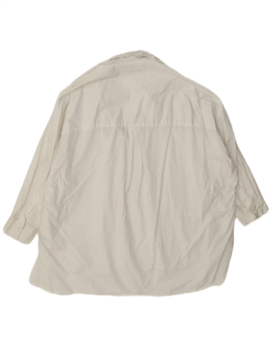 Camicia pullover oversize da donna con maniche a 3/4 French Connection UK 18 XL Bianca