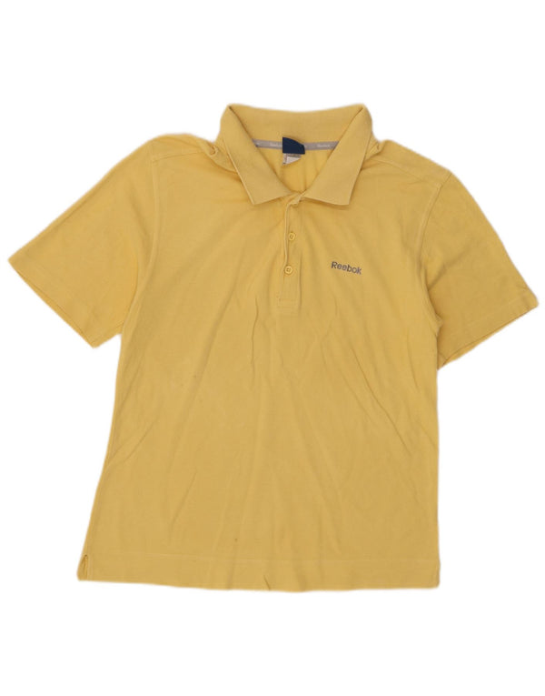 Polo Reebok Donna UK 10 Small Gialla