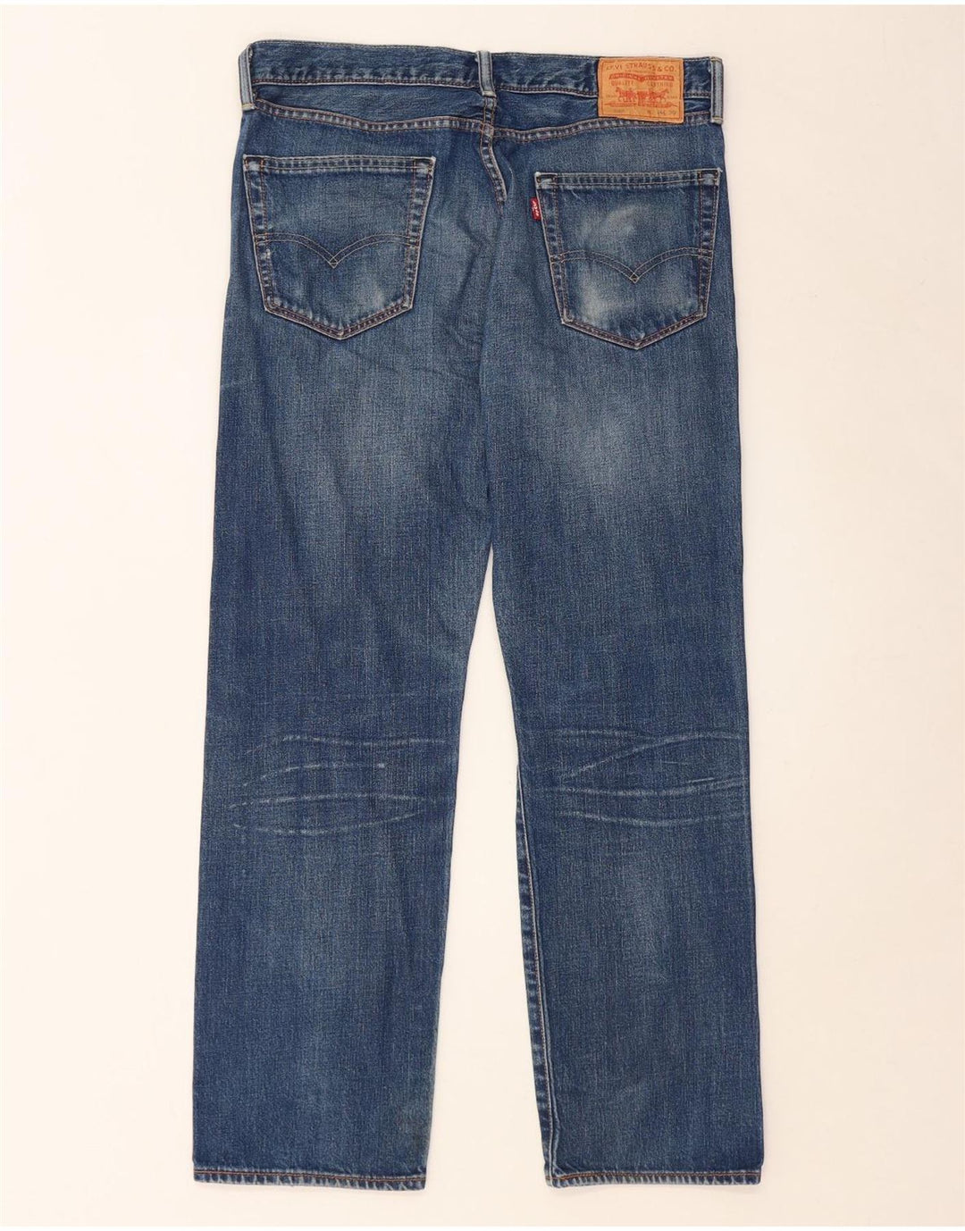 Levi's Uomo 505 Jeans dritti W34 L30 Cotone Blu