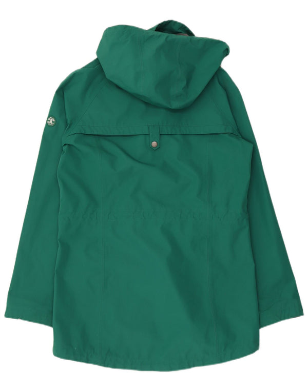 Giacca antipioggia con cappuccio da donna Barbour UK 10 Small Verde Poliestere
