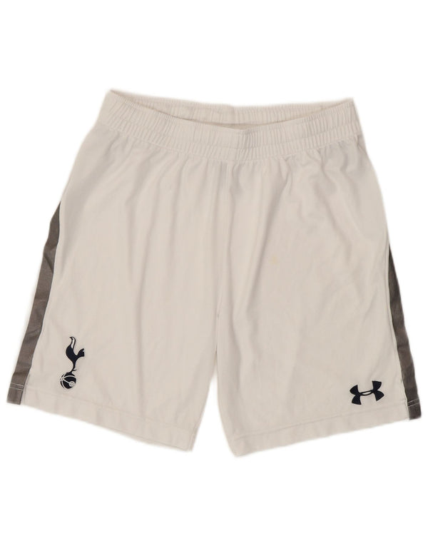 Pantaloncini sportivi Under Armour da ragazzo 13-14 anni XL Poliestere color block bianco