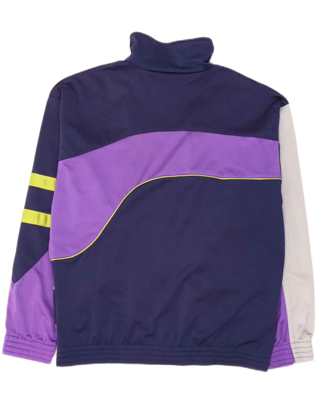 Giacca da ginnastica grafica da uomo Lotto, grande, color block blu navy