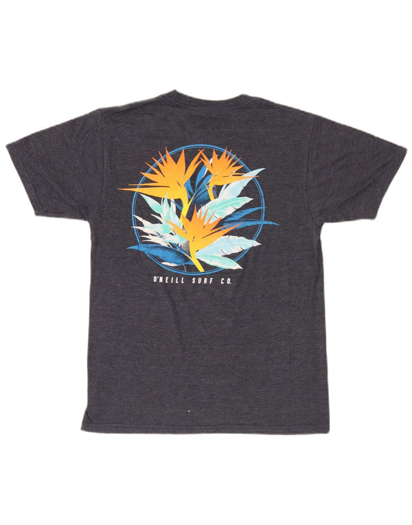 T-shirt grafica da uomo O'Neill Modern Fit, piccola, in cotone grigio