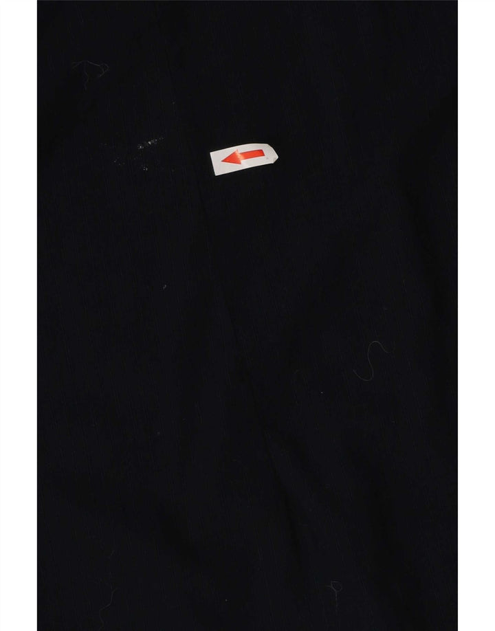 Camicia da uomo Gas in cotone a righe medie blu navy