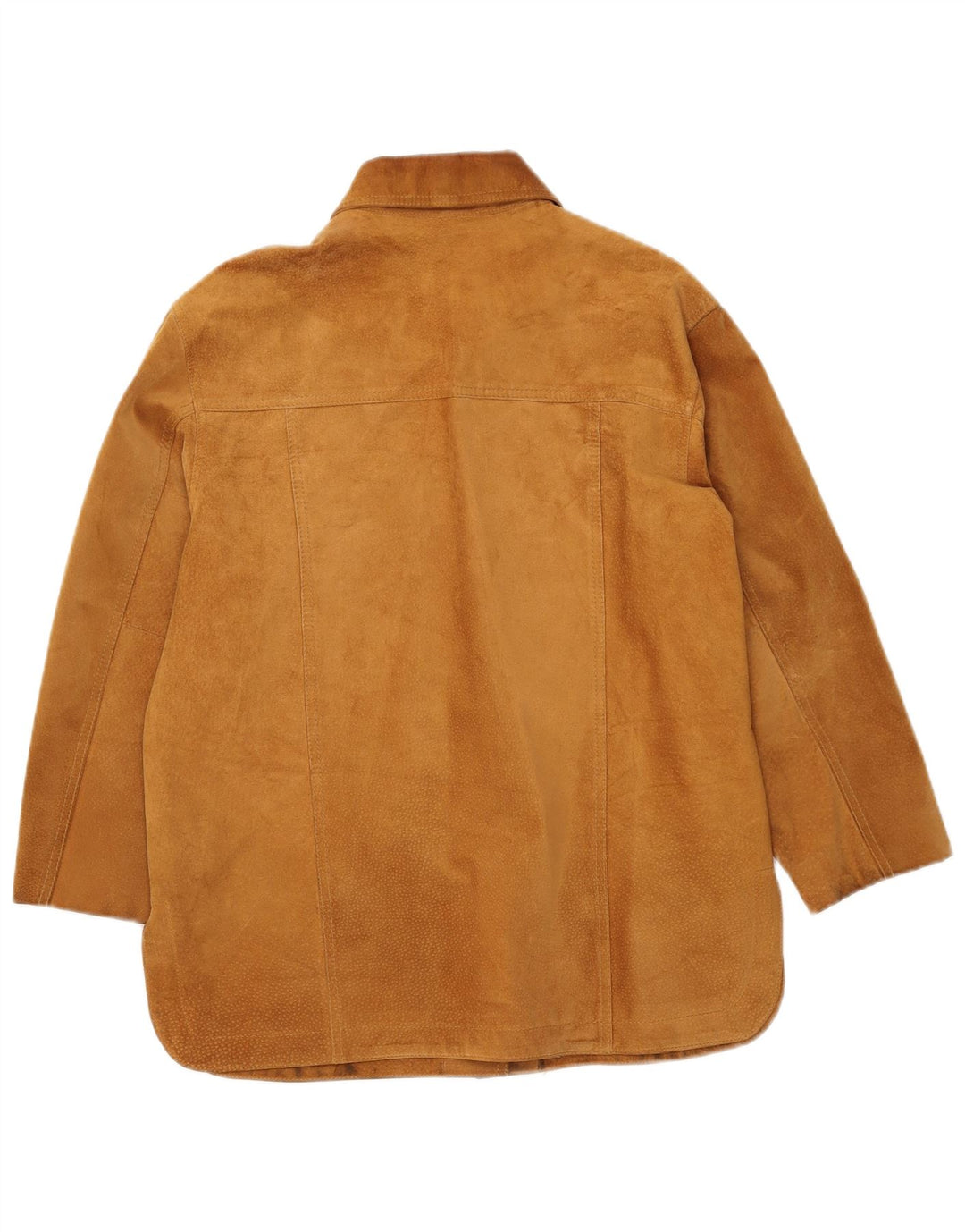 Giacca Donna Camoscio VINTAGE IT 42 Pelle Beige Medio