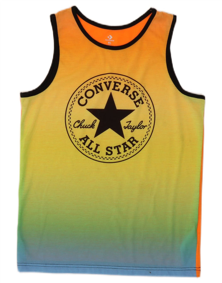 Canotta grafica Converse da ragazzo Chuck Taylor 13-14 anni XL multicolore