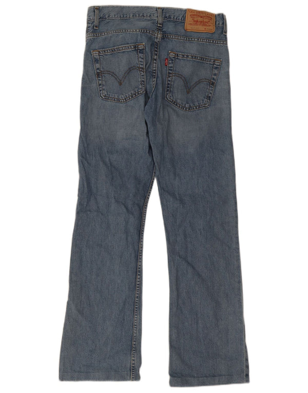 Levi's Mens Bootcut Jeans W29 L30 Blue Cotton
