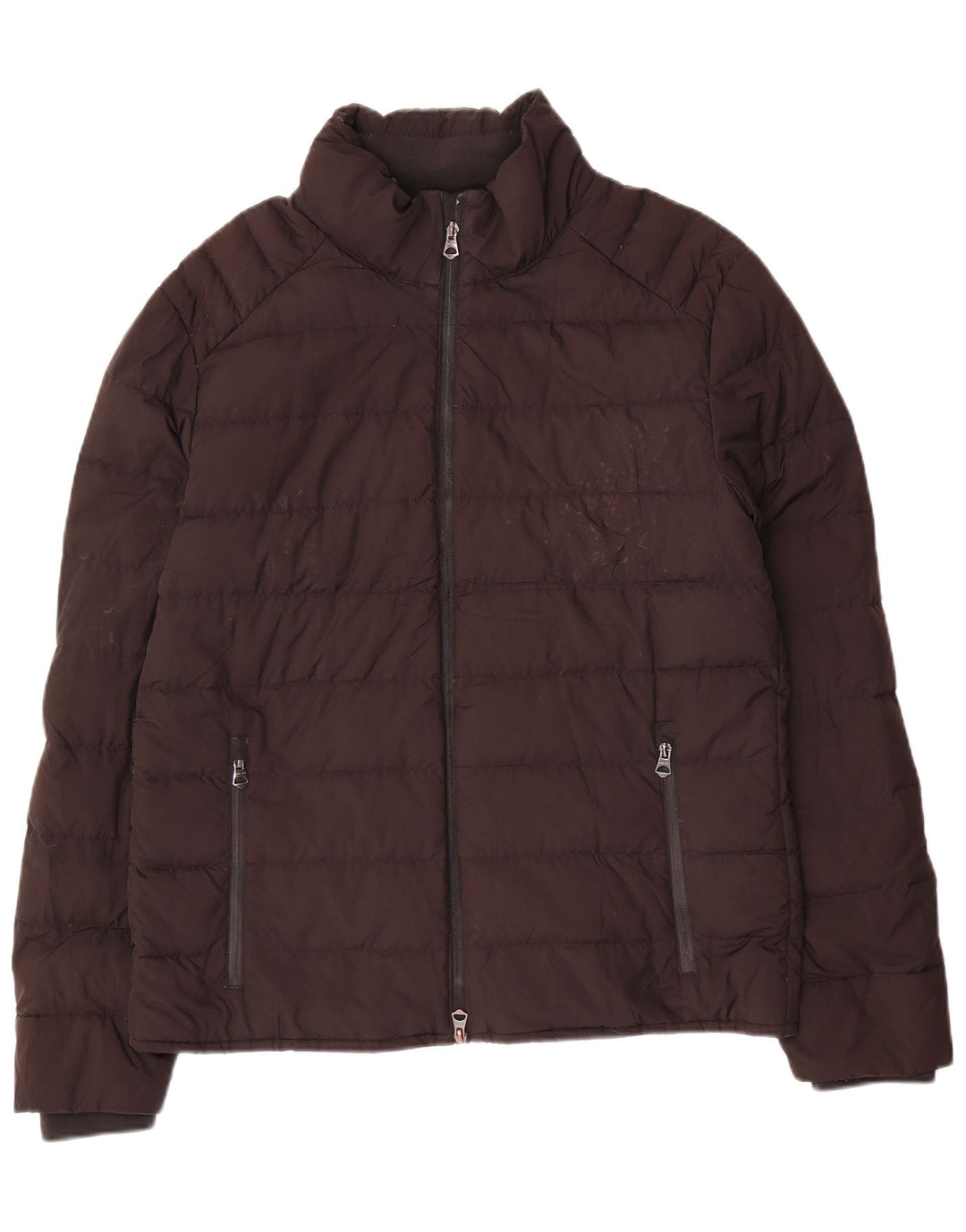 Giacca imbottita da uomo Zara UK 40 grande poliestere nero