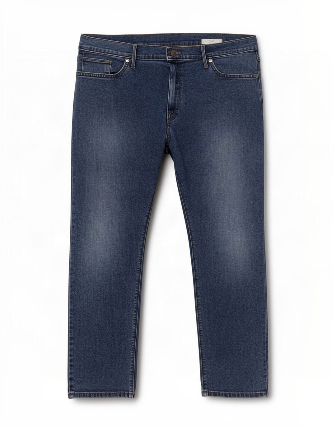 Jeans slim da uomo Marks & Spencer W38 L29 cotone blu
