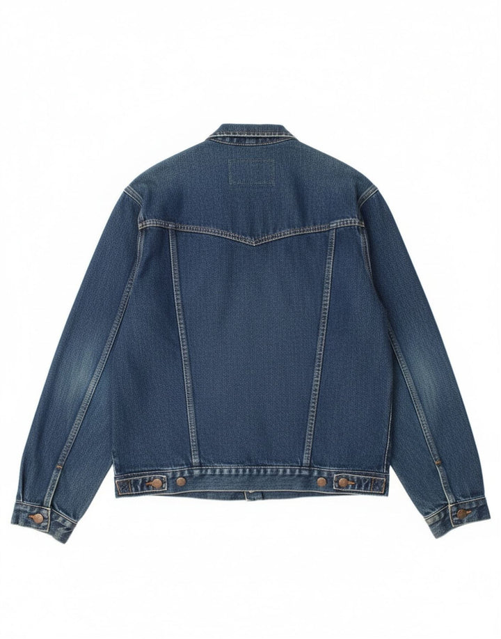 Giacca di jeans da uomo Wrangler UK 38 Cotone blu medio