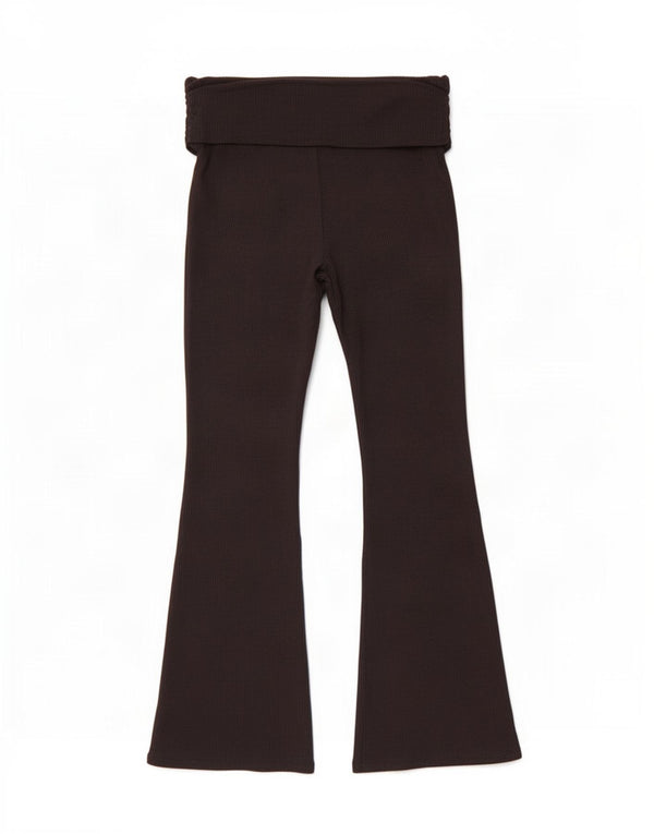 Marks & Spencer Womens Maternity Slim Fit Flare Leggings UK 16 Large Black