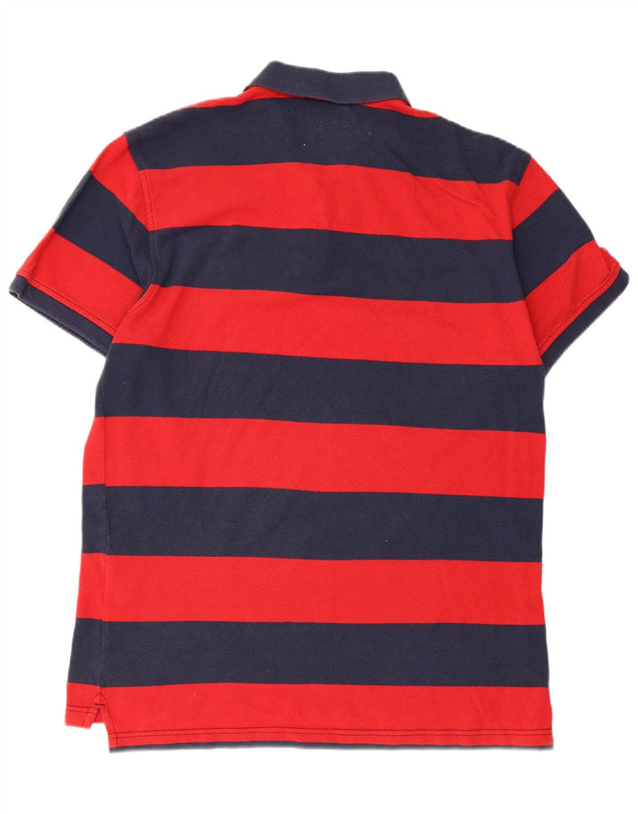 Polo da rugby da uomo Levi's in cotone a righe grandi rosse