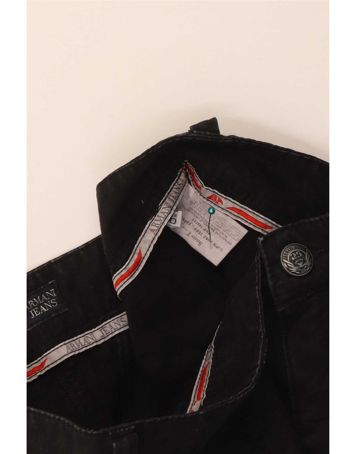 Pantaloncini chino da donna Armani Jeans W30 medi neri