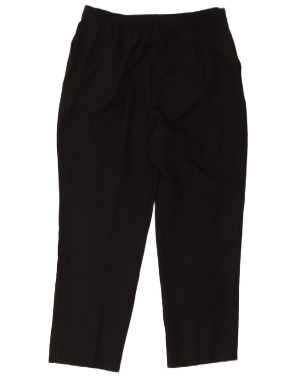Pantaloni corti da donna Marks & Spencer UK 14 Large W34 L24 Poliestere nero
