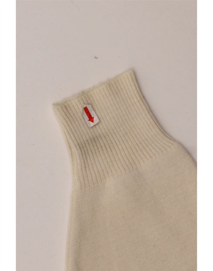 Maglione da uomo girocollo Il Granchio in lana color bianco sporco medio