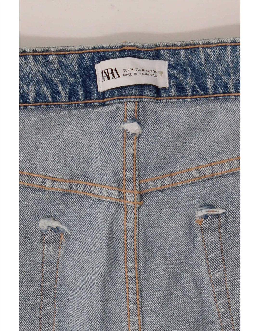 Gonna di jeans Zara da donna media W28 blu