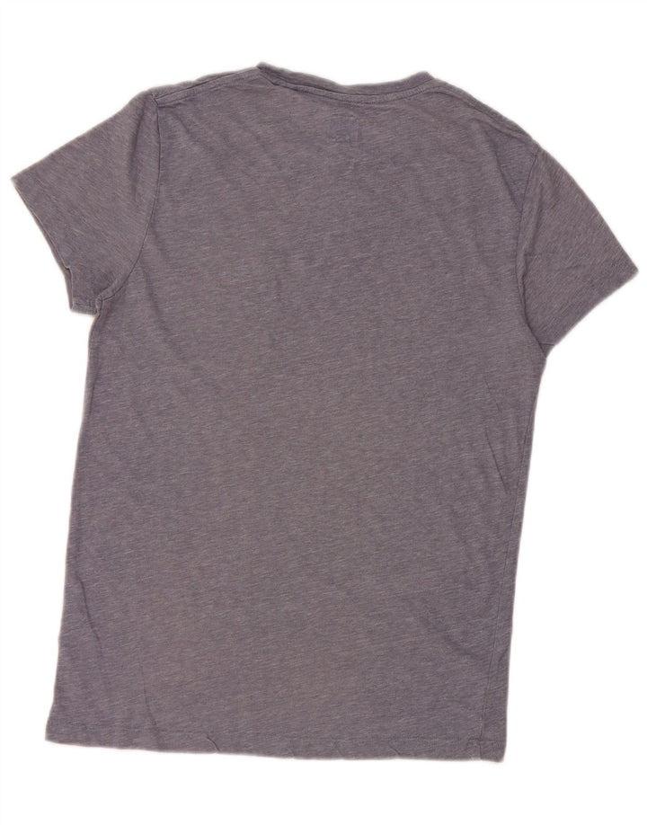 T-shirt da uomo Jack Wills Top in cotone chiazzato blu piccolo