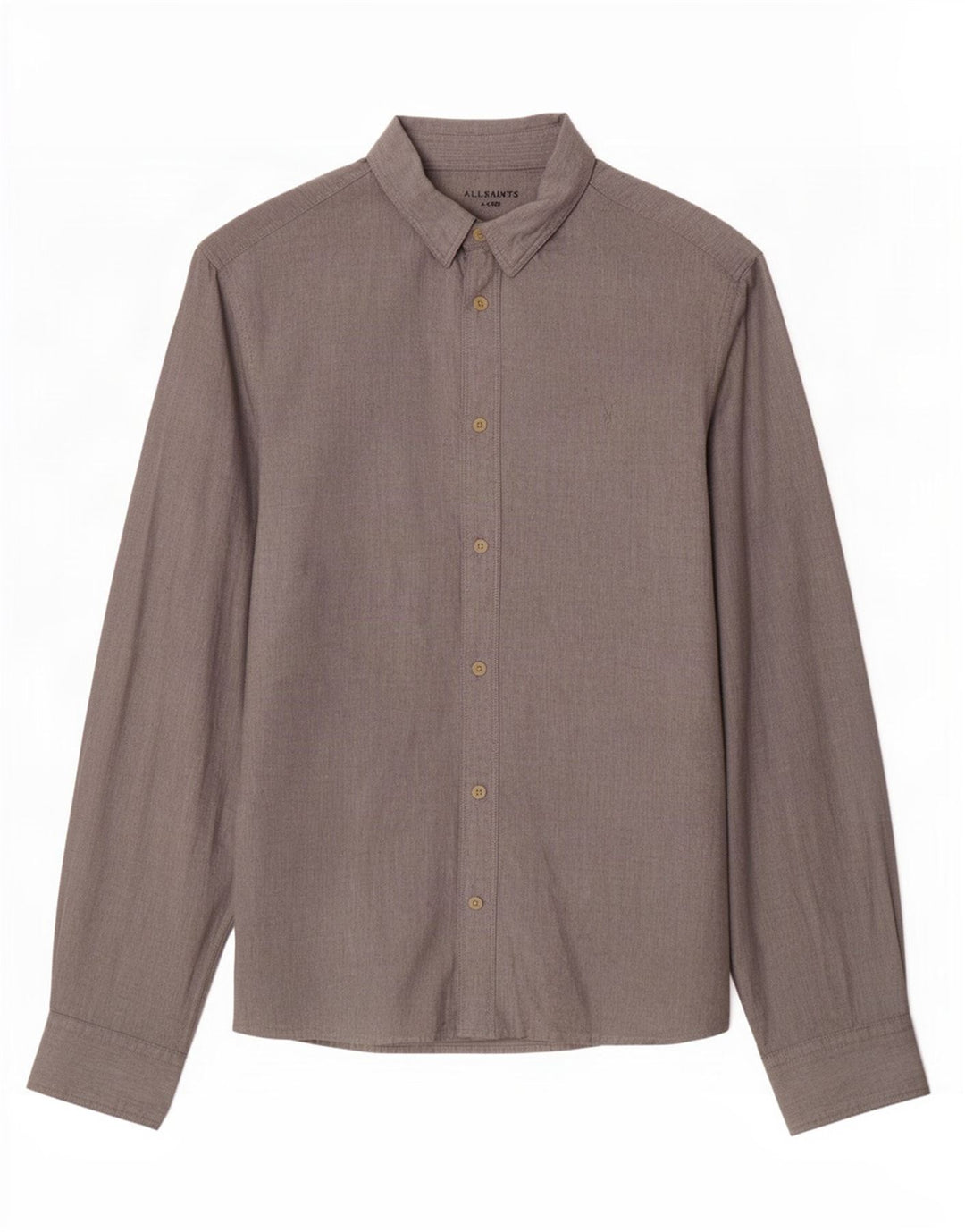 Camicia da uomo All Saints XL in cotone grigio