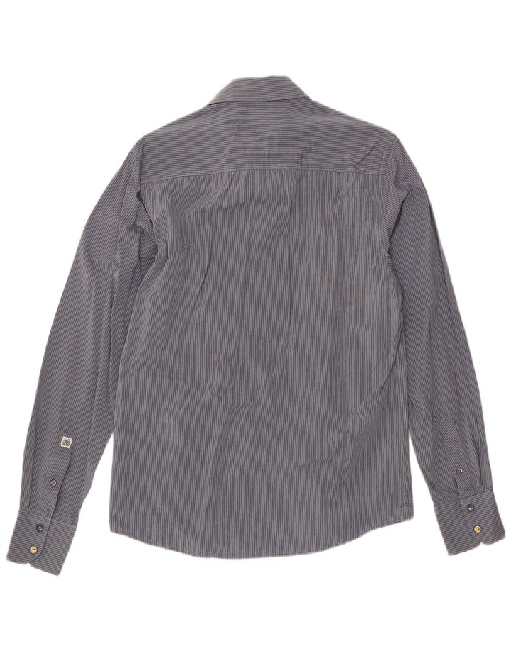 Camicia da uomo SCOTCH & SODA gessato blu medio