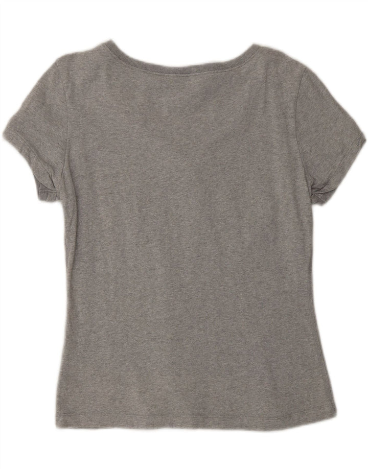 CHAMPION Womens Heritage Classics Graphic T-Shirt Top UK 14 Large Grey Vintage Champion and Second-Hand Champion from Messina Hembry 