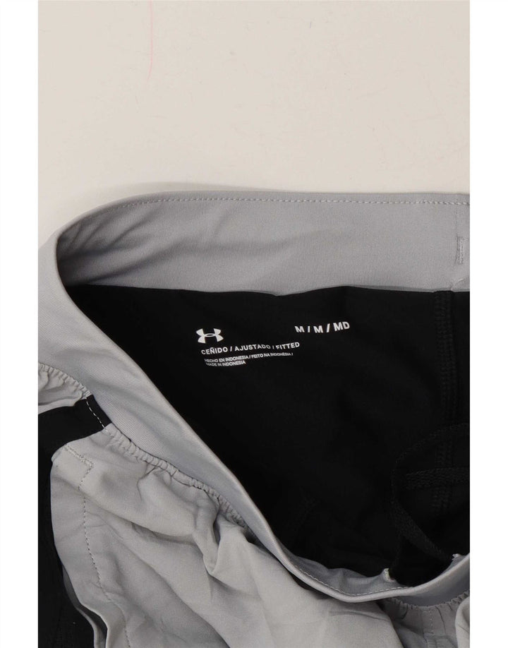 Pantaloncini sportivi da uomo Under Armour grigio medio color block