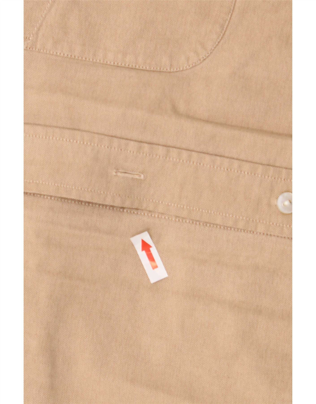 Camicia da uomo Henry Cottons taglia 40 cotone beige medio