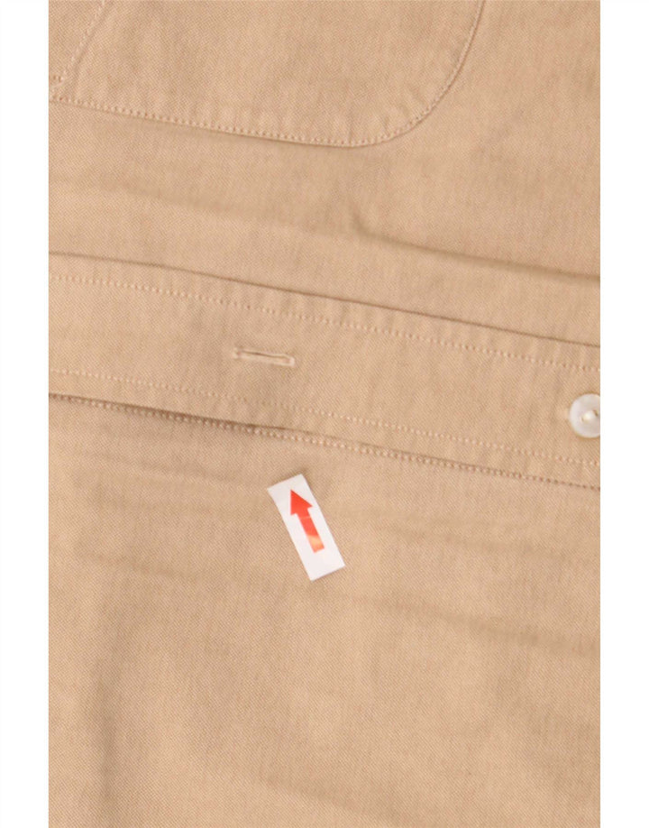 Camicia da uomo Henry Cottons taglia 40 cotone beige medio