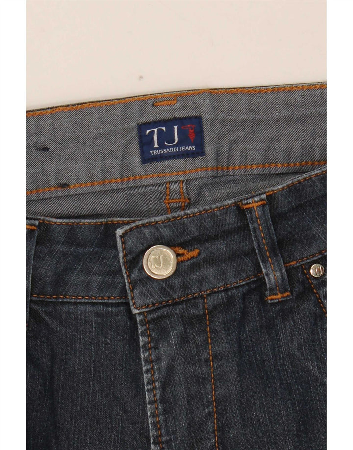Jeans Slim Donna Trussardi W28 L28 Blu Cotone