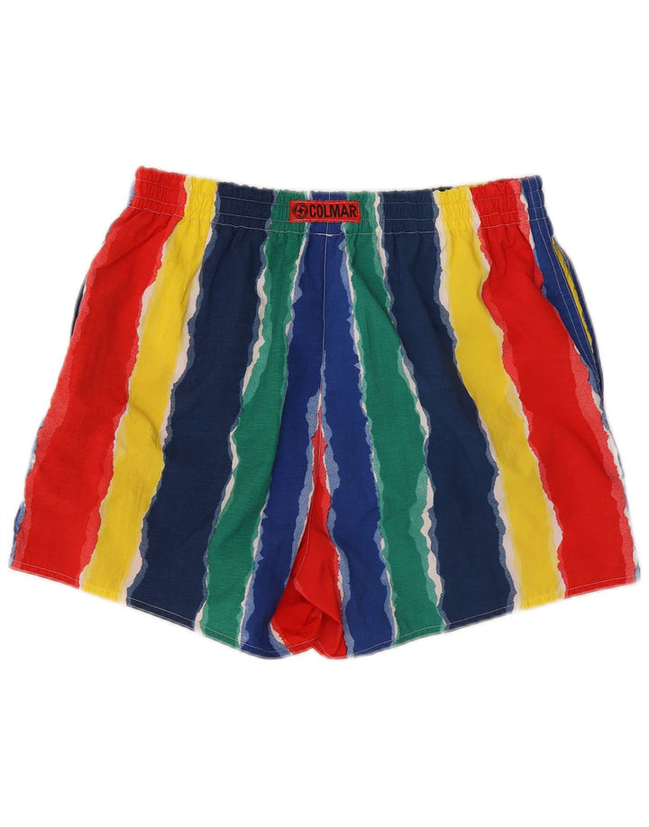 Pantaloncini da bagno uomo Colmar IT 52 Large in poliammide a righe multicolori