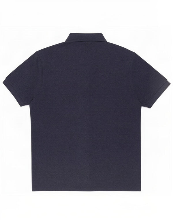 Polo da uomo Lacoste taglia 5 grande in cotone blu navy
