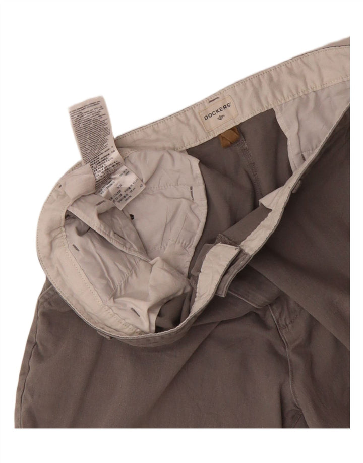 DOCKERS Mens Cargo Shorts W36 Large Grey Cotton Vintage Dockers and Second-Hand Dockers from Messina Hembry 