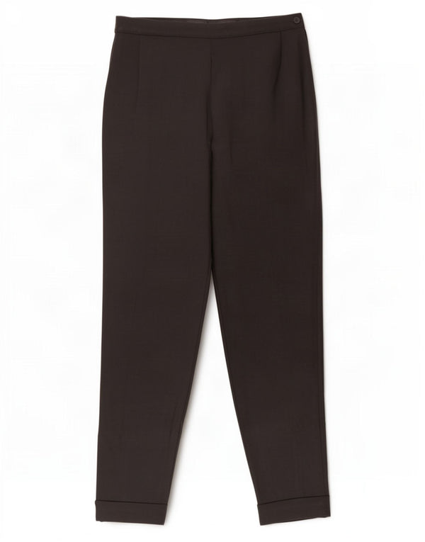 Pantaloni casual affusolati da donna Marks & Spencer UK 14 medi W28 L28 neri