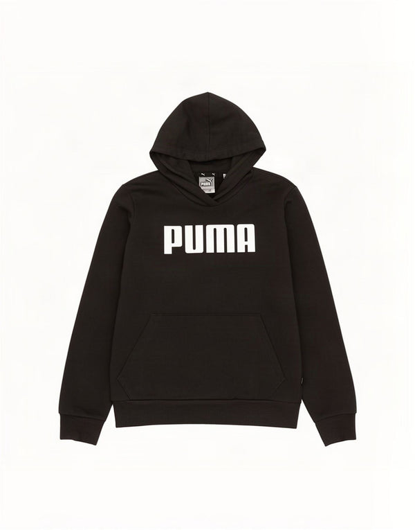 Felpa con cappuccio grafica da donna Puma UK 10 piccola nera