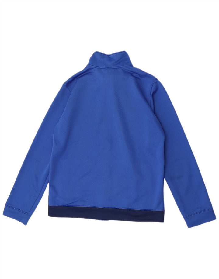 Giacca superiore della tuta da ragazzo Nike 13-14 anni XL Blu Colourblock Poliestere